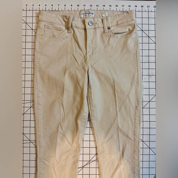Lucky Brand Women’s Size 6/28 Tan Ava Legging Jeans - Picture 2 of 9